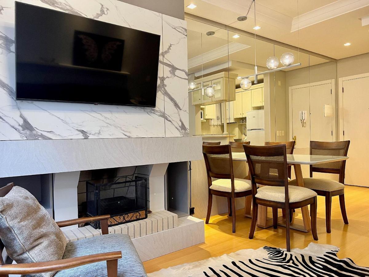Apartamento Palladio 1Dorm Centro By Achei Gramado Eksteriør bilde