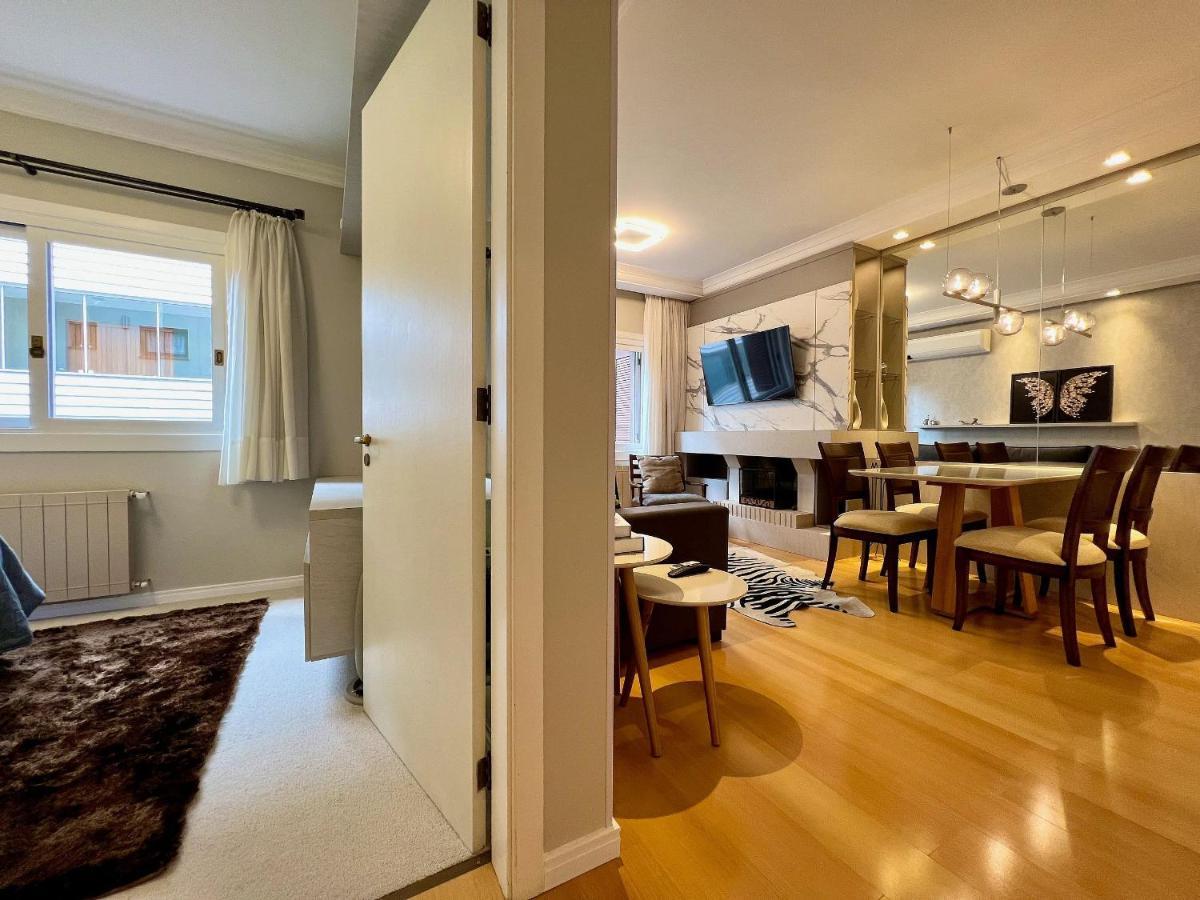 Apartamento Palladio 1Dorm Centro By Achei Gramado Eksteriør bilde