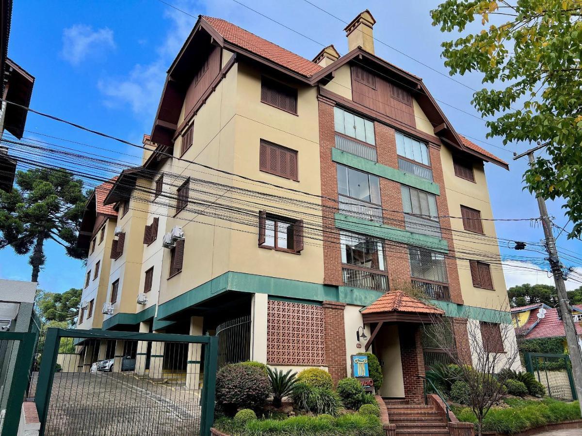 Apartamento Palladio 1Dorm Centro By Achei Gramado Eksteriør bilde